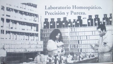 Laboratorio homeop&aacute;tico siglo XXI